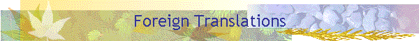 Foreign Translations